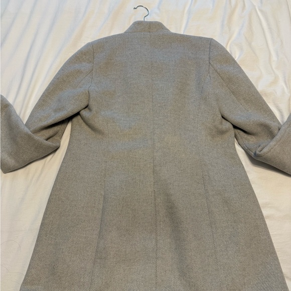 Grey Wool Coat - Picture 2 of 2